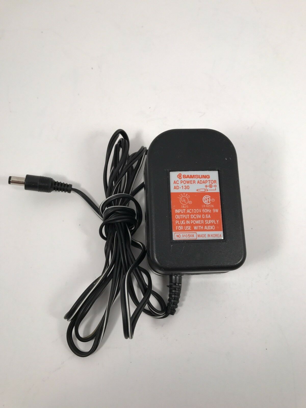 New 9V 600mA Samsung AD-130 Class 2 Transformer Ac Adapter